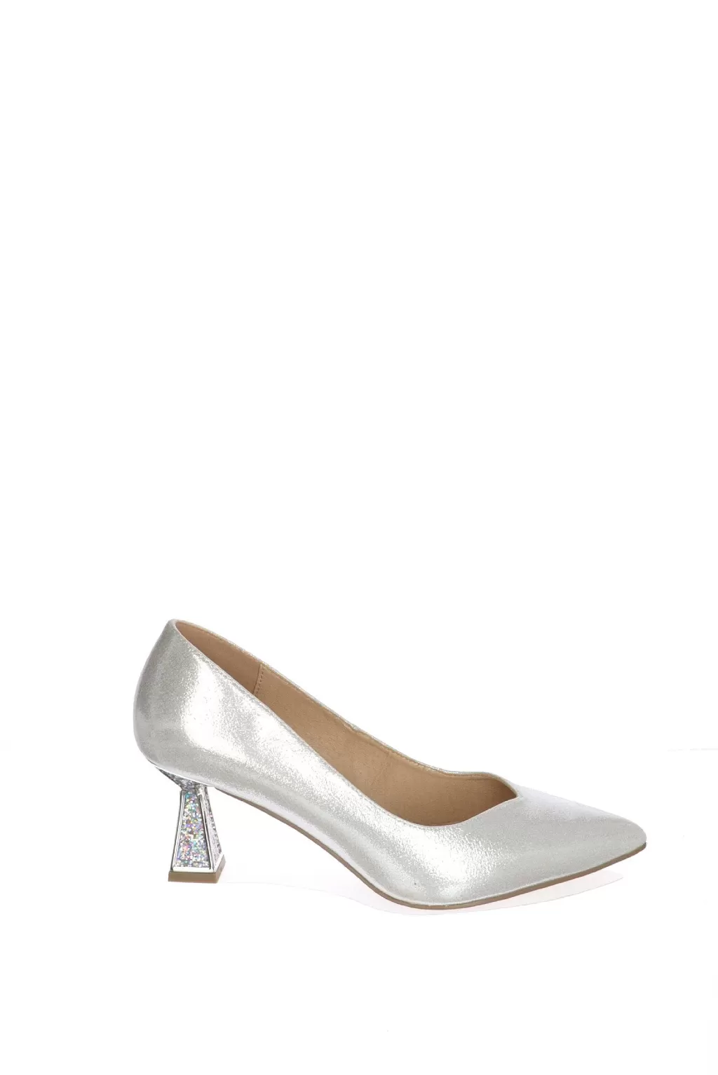 Cheap Belona Decollete Tessuto Laminato Con Tacco Glitter Menbur Donna Decollete E Slingback