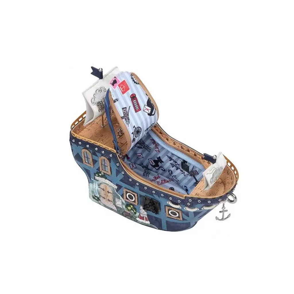 Shop Borsa A Forma Di Barca Shakespeare'S Theatre - The Tempest Accessori Donna
