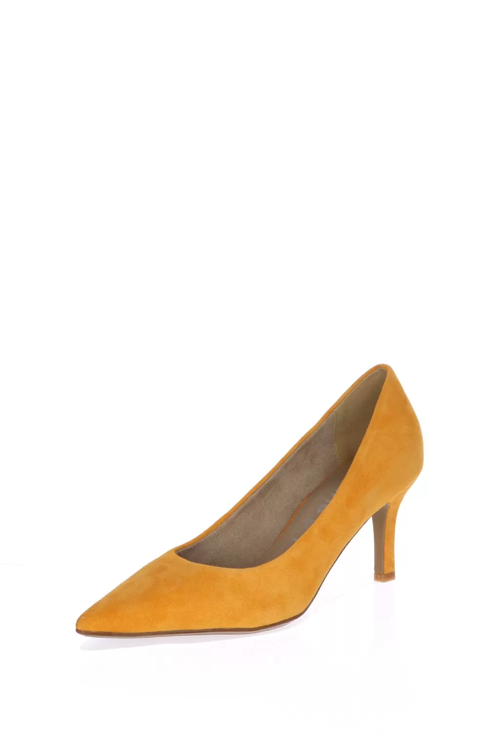 Clearance Decollete Colorato Tamaris In Camoscio Donna Decollete E Slingback