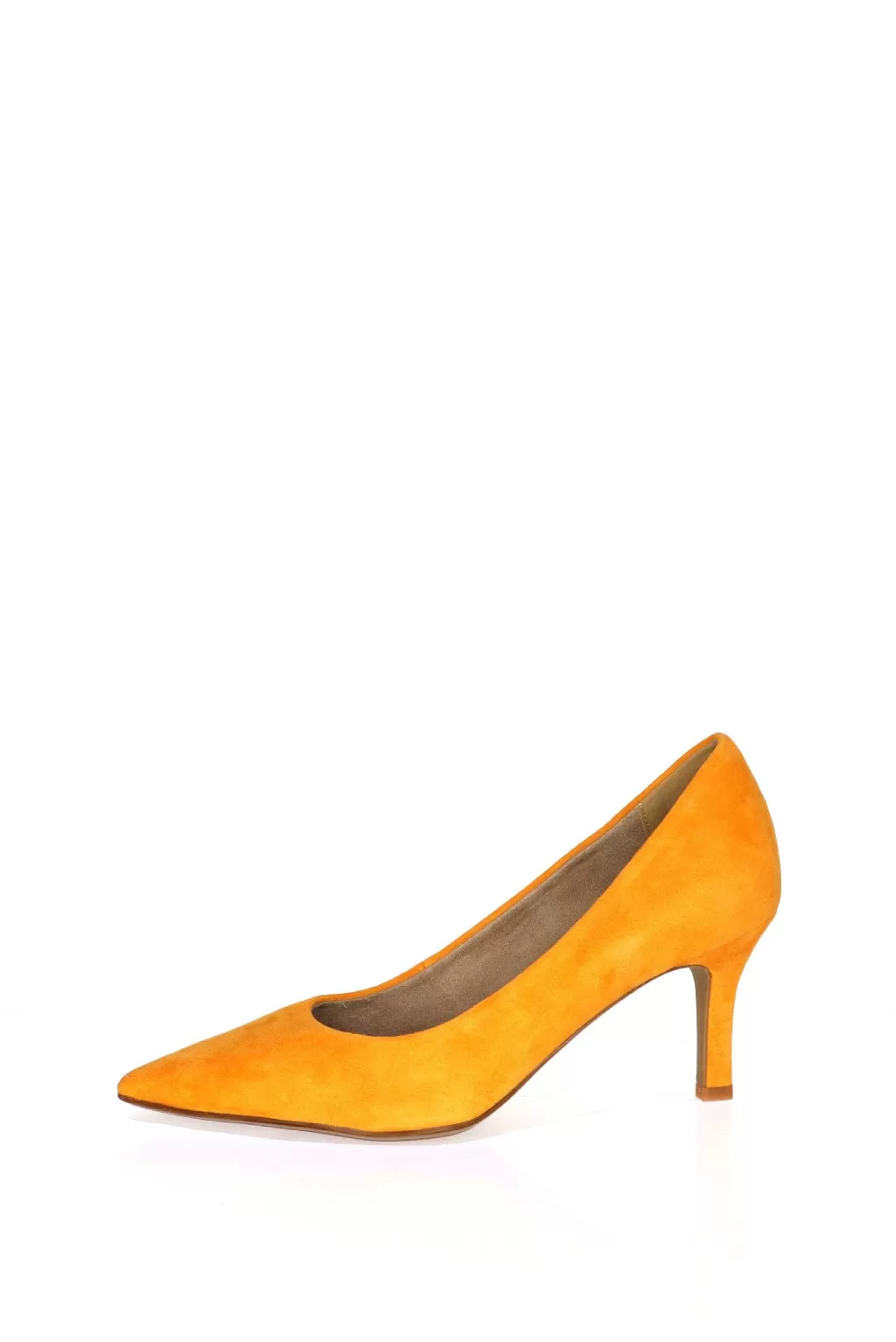 Clearance Decollete Colorato Tamaris In Camoscio Donna Decollete E Slingback