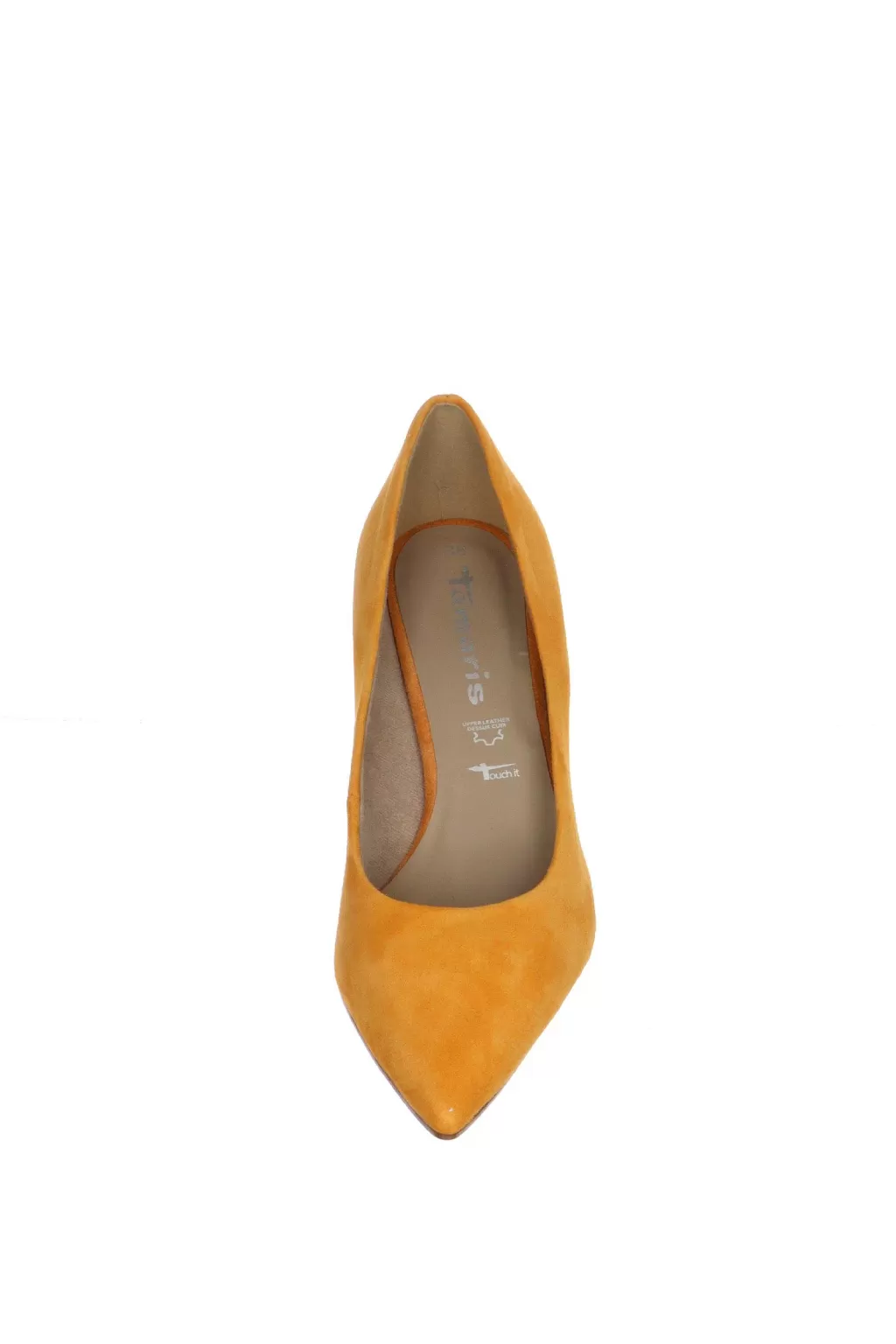 Clearance Decollete Colorato Tamaris In Camoscio Donna Decollete E Slingback