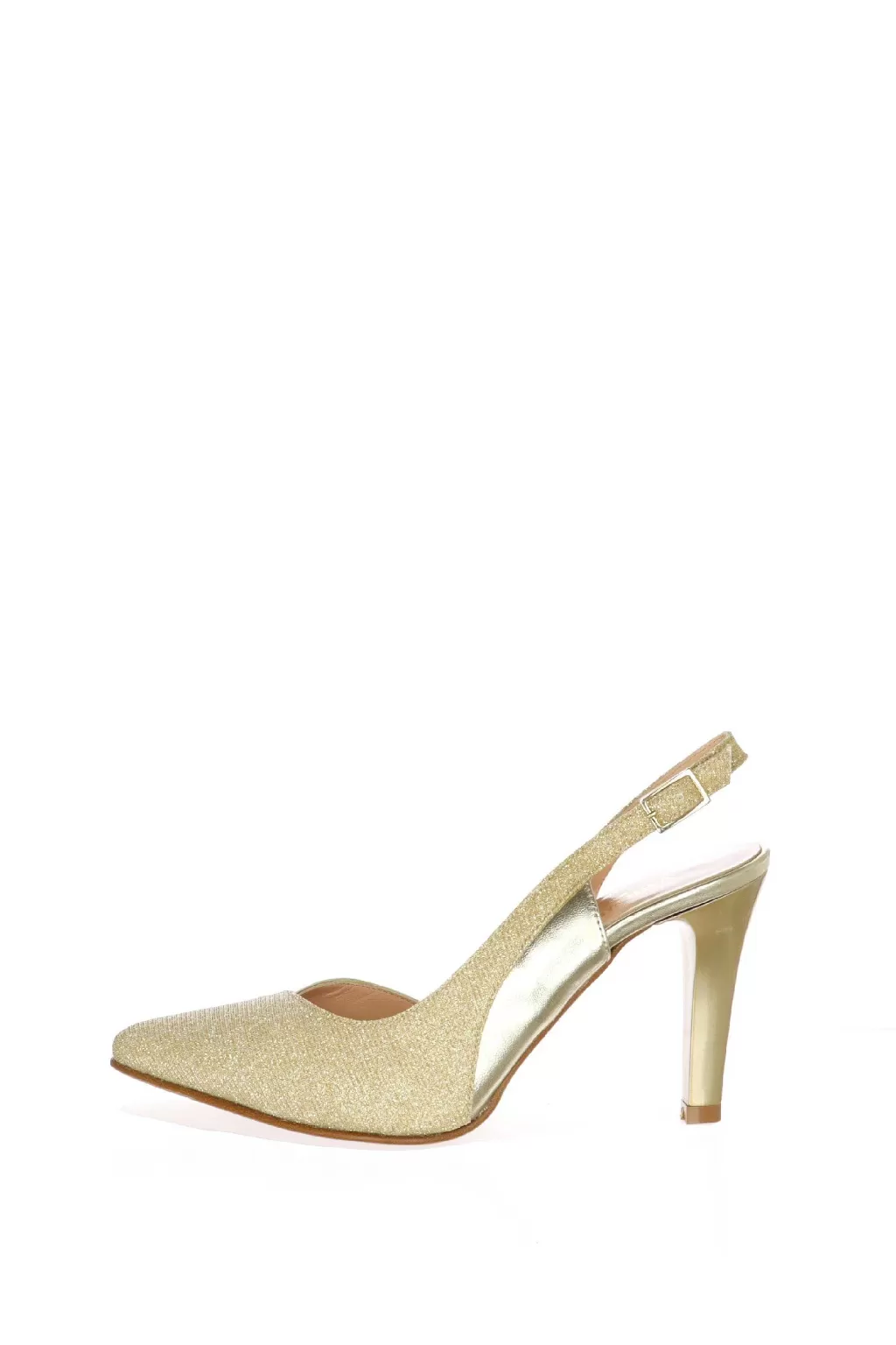 Best Decollete Elegante Aperto Al Tallone, Blu O Argento, Soffice Sogno E21560 Donna Decollete E Slingback