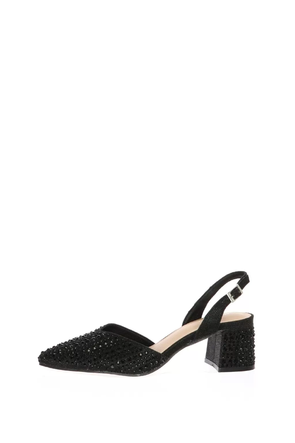 Cheap Decollete Elegante Glitter E Strass Tacco Quadrato Menbur Donna Decollete E Slingback