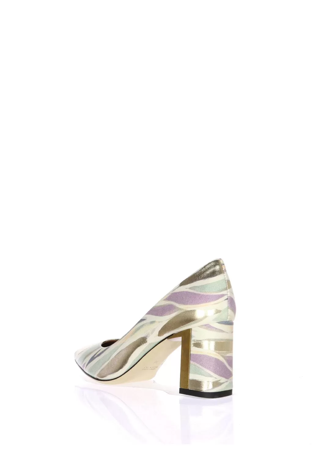 New Decollete In Pelle Stampata Vari Colori Legazzelle Donna Decollete E Slingback