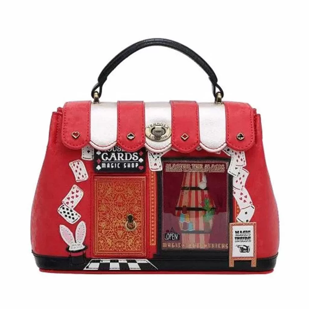 New Mini Borsa Grace House Of Cards Magic Shop Vendula London. Accessori Donna