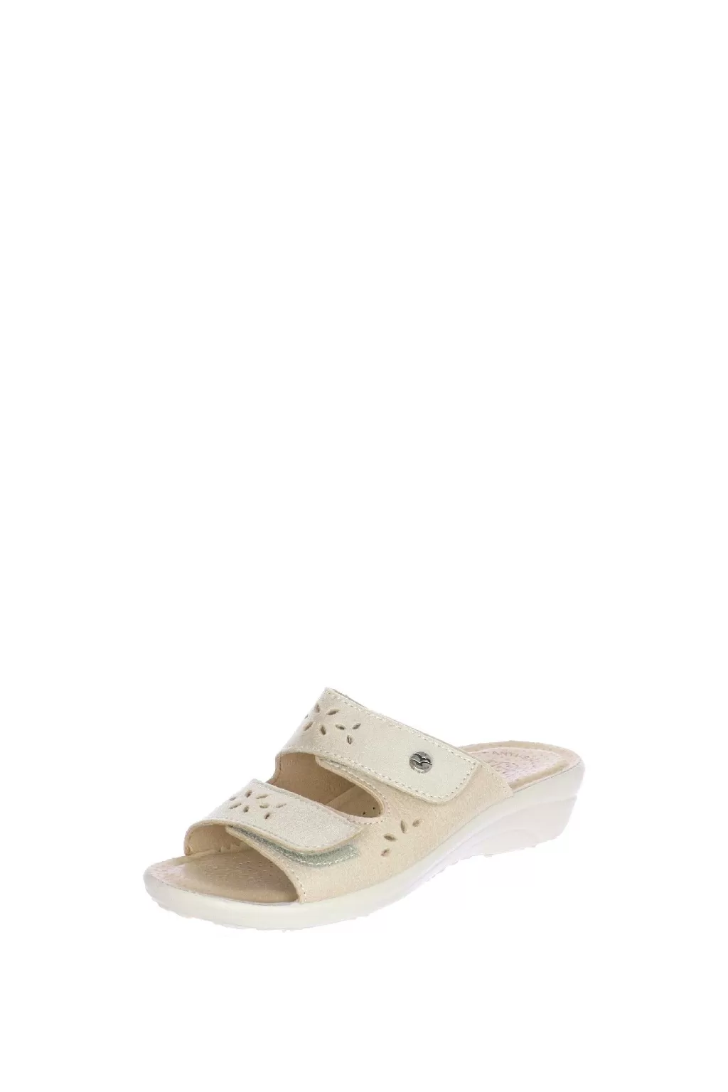 Online Pantofola Donna Con Fasce Regolabili Sottopiede In Pelle Fly Flot Donna Pantofole E Ciabatte