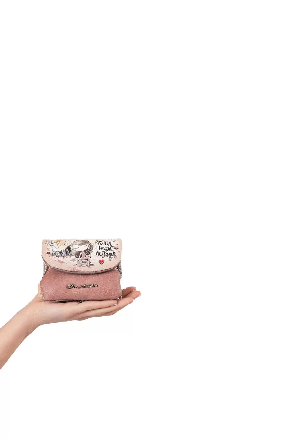 Outlet Portamonete Hollywood Con Patta Anekke Accessori Donna