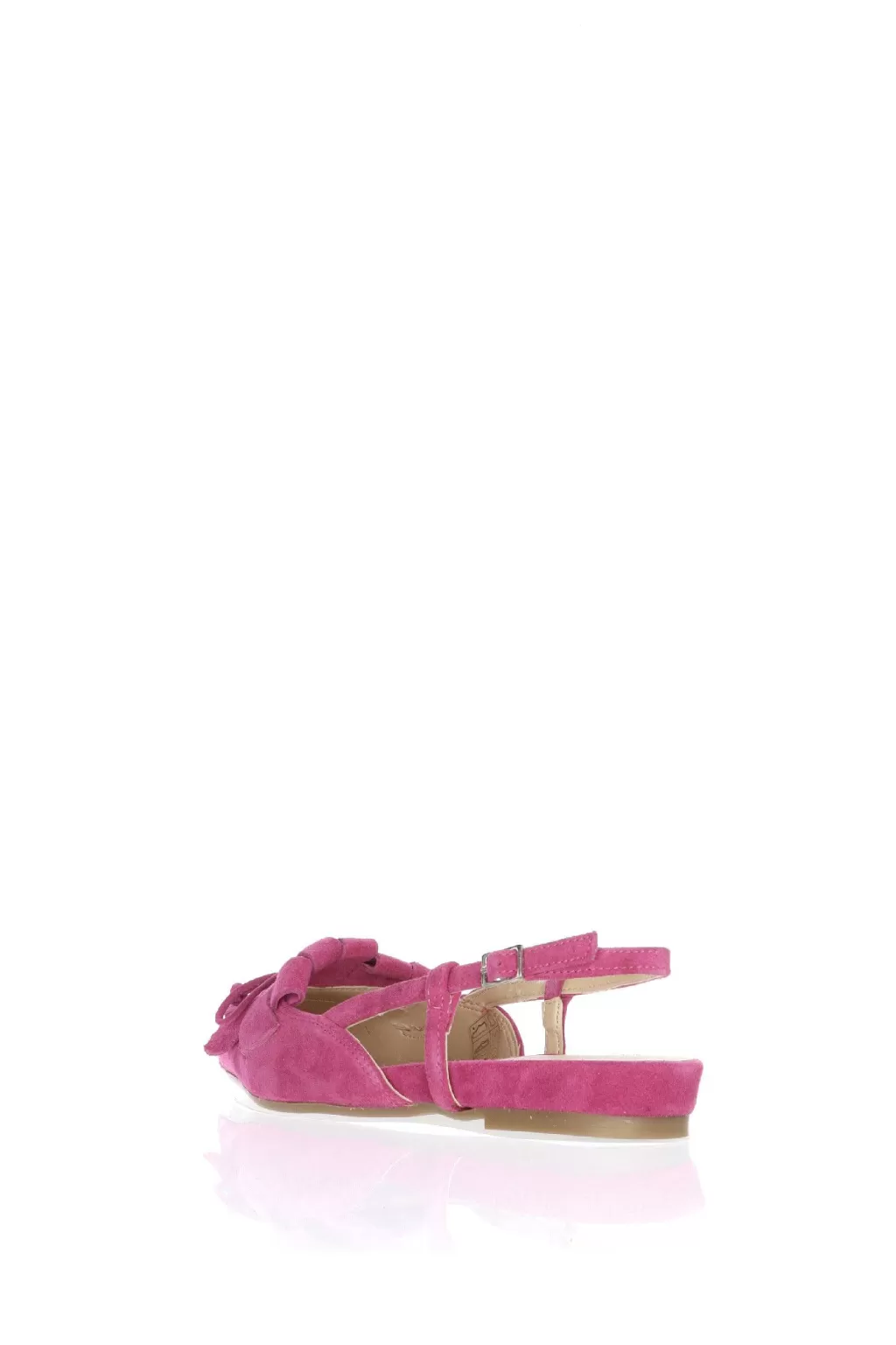 New Sabot Basso In Camoscio Beige O Fuxia Cinzia Soft Donna Decollete E Slingback