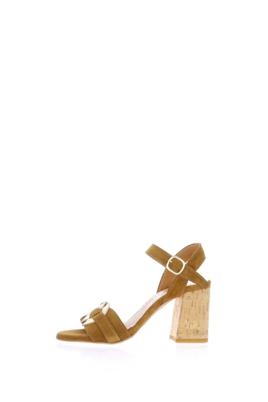 Outlet Sandalo Cuoio E Platino Cinturino A Caviglia Dal 32 Al 44 710 Donna Sandali E Sabot
