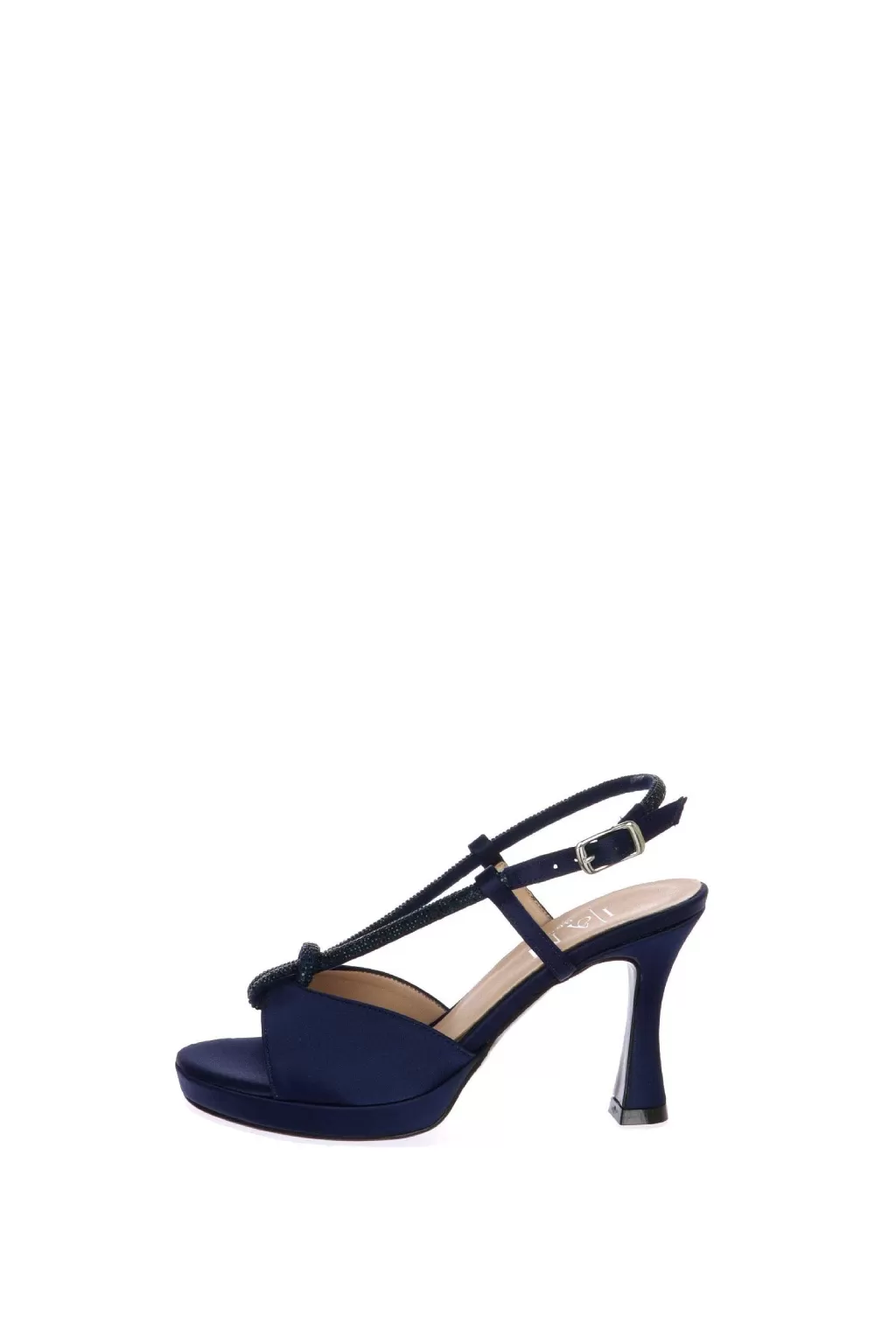 Online Sandalo Gioiello Maura In Raso Cipria E Blu I Am Donna Sandali E Sabot