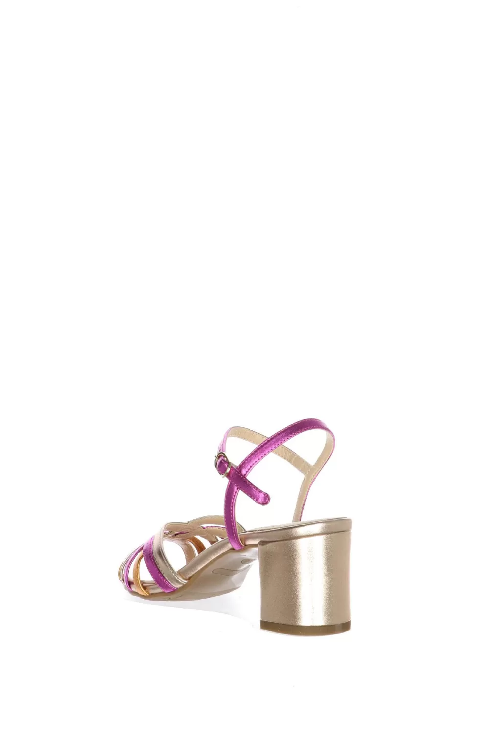 Clearance Sandalo In Pelle Colorata Intrecciata Cinzia Soft Donna Sandali E Sabot