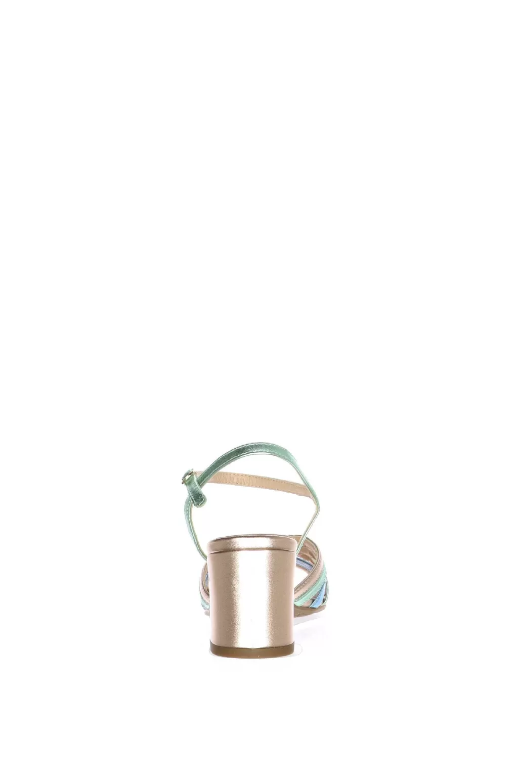 Clearance Sandalo In Pelle Colorata Intrecciata Cinzia Soft Donna Sandali E Sabot