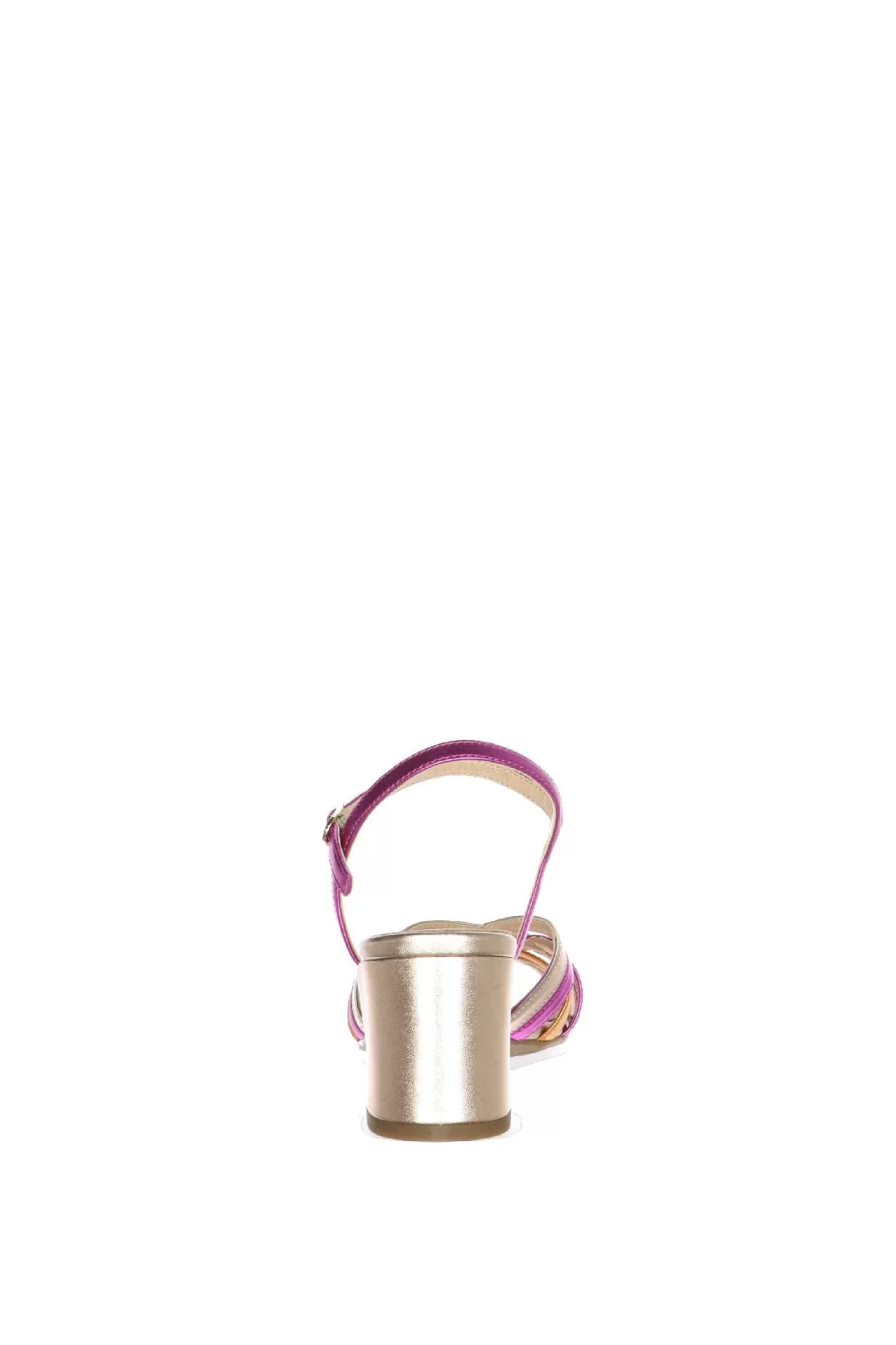 Clearance Sandalo In Pelle Colorata Intrecciata Cinzia Soft Donna Sandali E Sabot