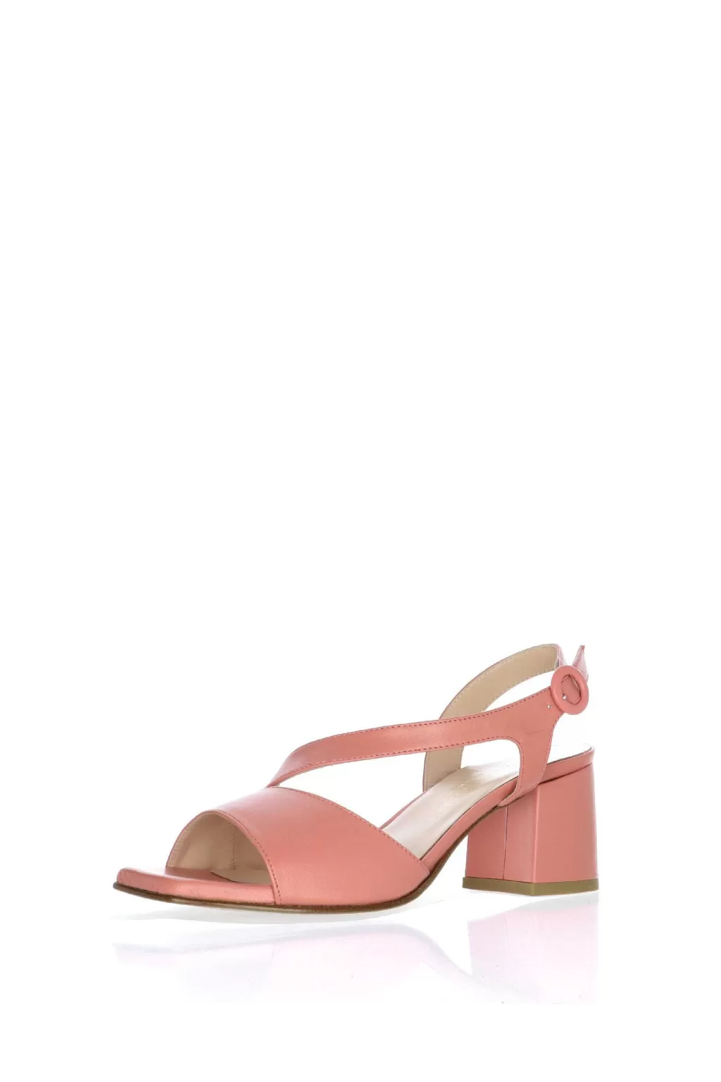 Hot Sandalo In Pelle Corallo O Blu By Soffice Sogno Donna Sandali E Sabot
