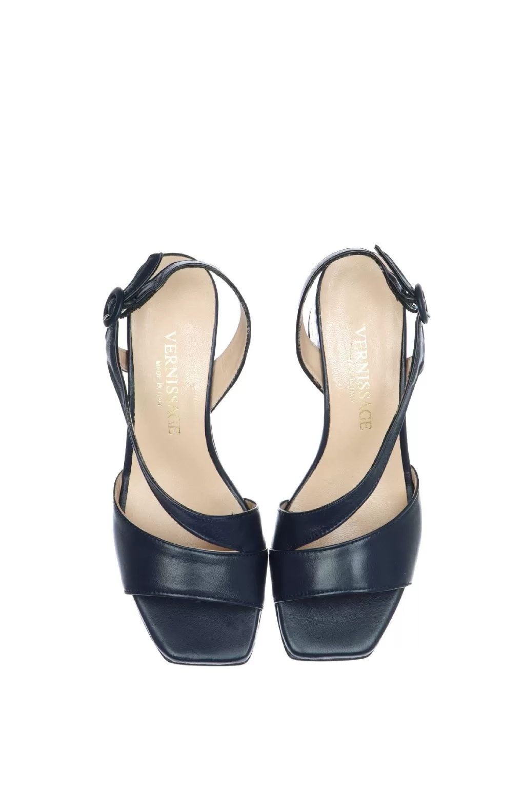 Hot Sandalo In Pelle Corallo O Blu By Soffice Sogno Donna Sandali E Sabot