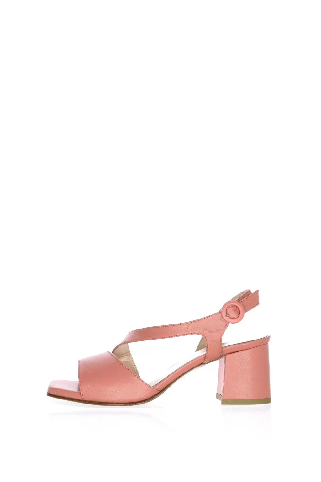 Hot Sandalo In Pelle Corallo O Blu By Soffice Sogno Donna Sandali E Sabot
