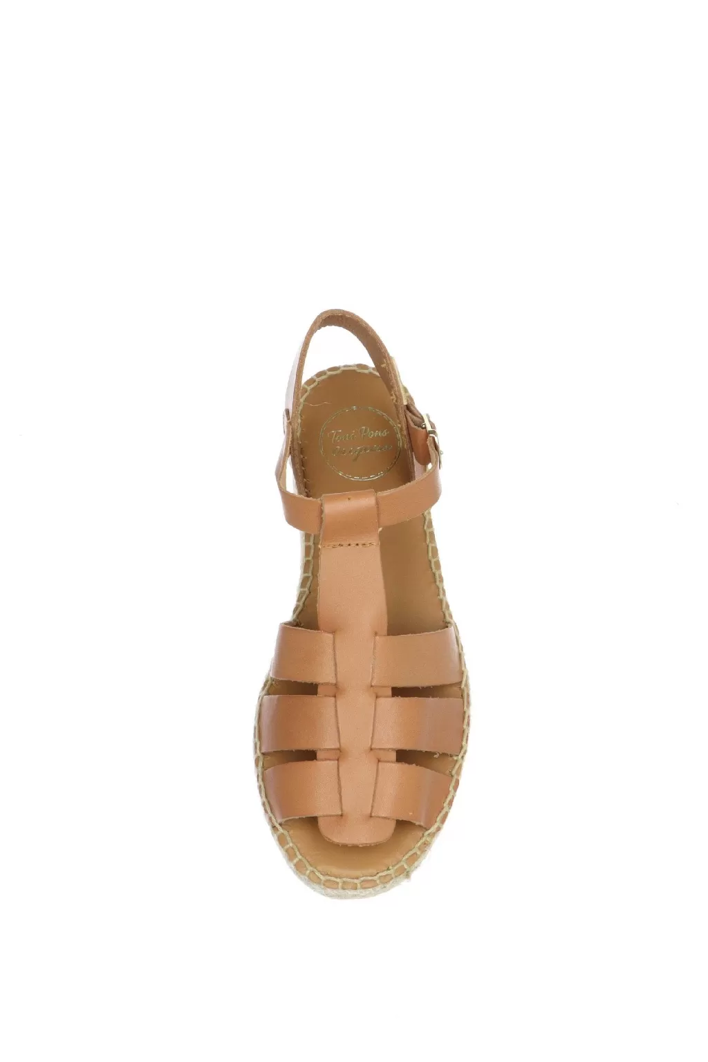 Online Sandalo In Pelle Cuoio Tipo Ragnetto Toni Pons Donna Sandali E Sabot