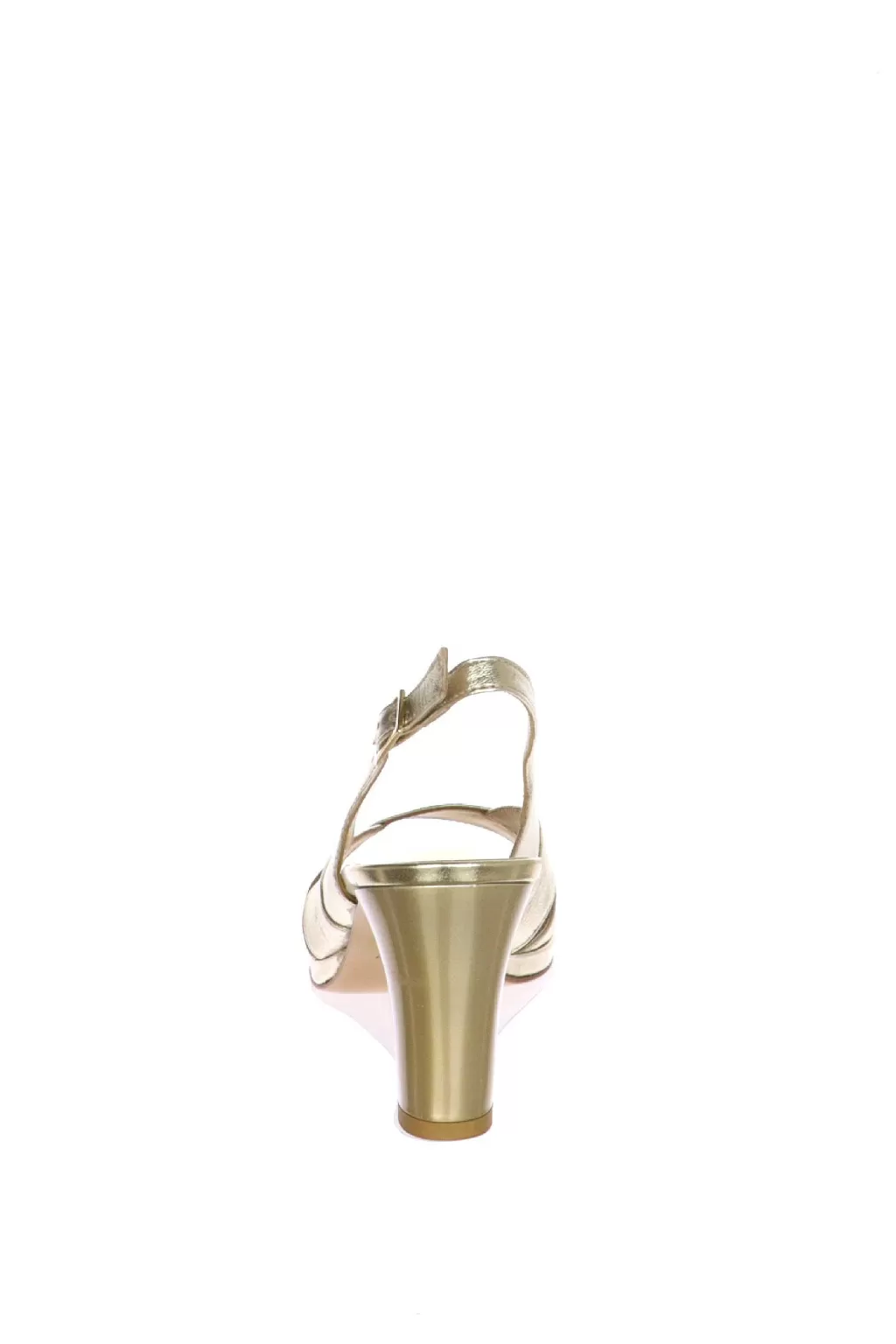 Sale Sandalo In Pelle E Glitter Con Tacco Medio Soffice Sogno Donna Sandali E Sabot