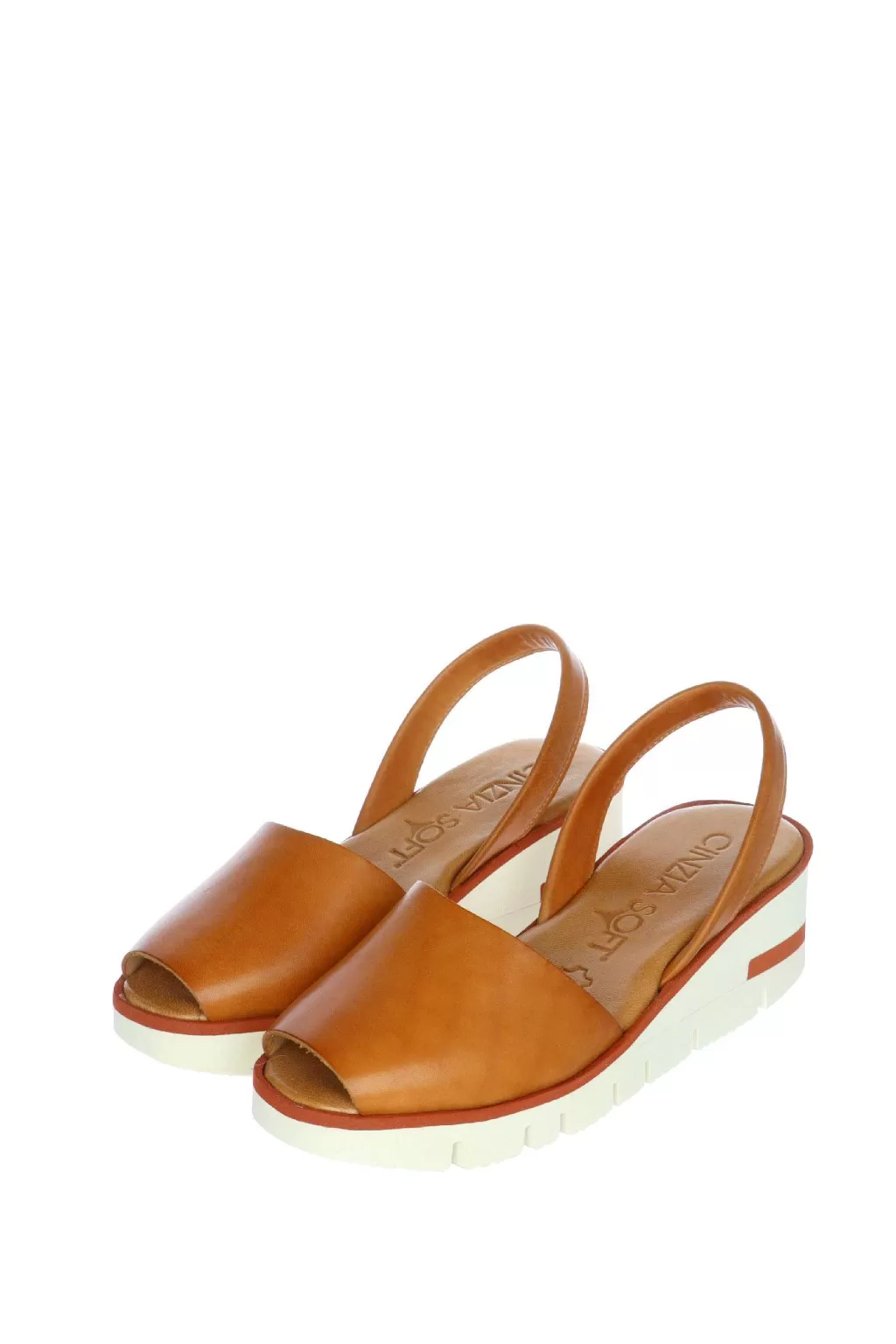 Best Sandalo Minorchine In Pelle Cuoio O Bianco Cinzia Soft Donna Sandali E Sabot