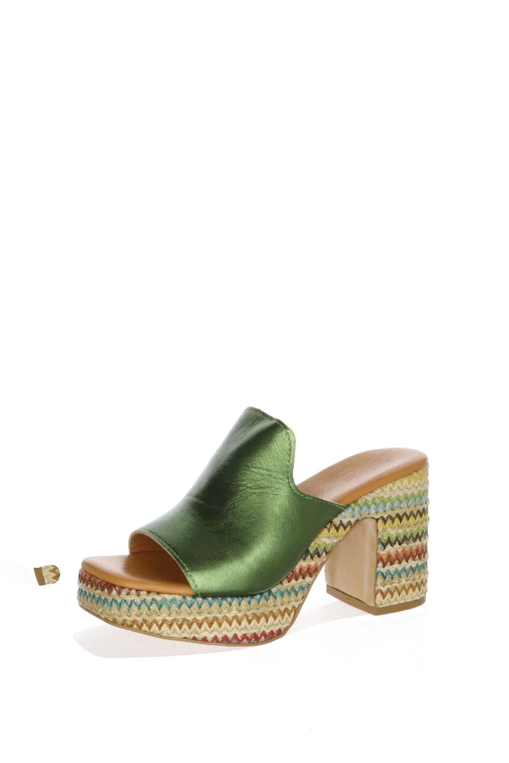 Store Sandalo Senza Cinturino Con Tacco Colorato Pregunta Donna Sandali E Sabot