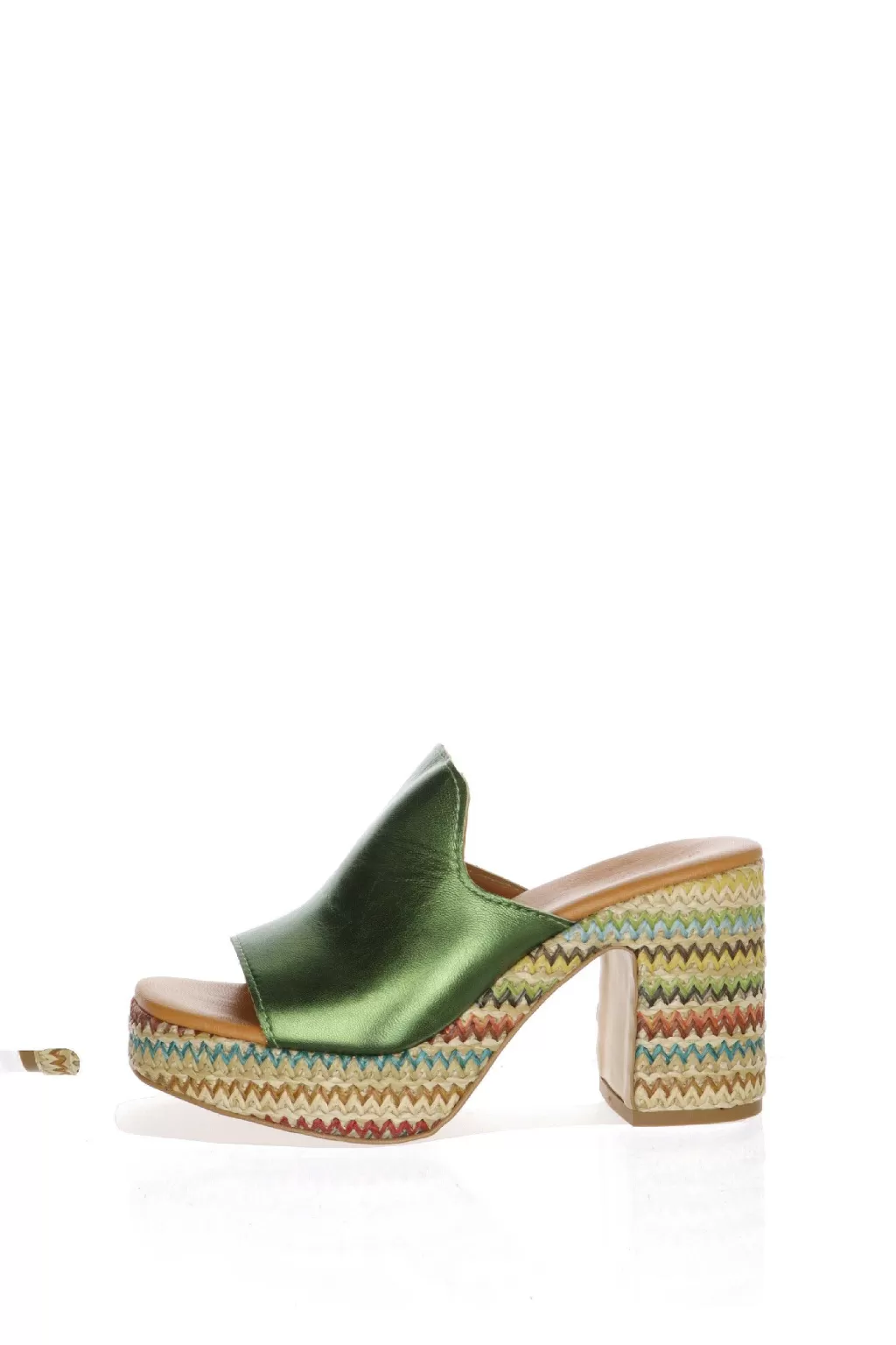 Store Sandalo Senza Cinturino Con Tacco Colorato Pregunta Donna Sandali E Sabot