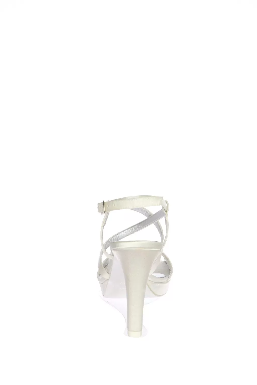Cheap Sandalo Sposa Bianco Seta Incrocio Sul Dorso Joel 6037 Sposa Sandali Sposa