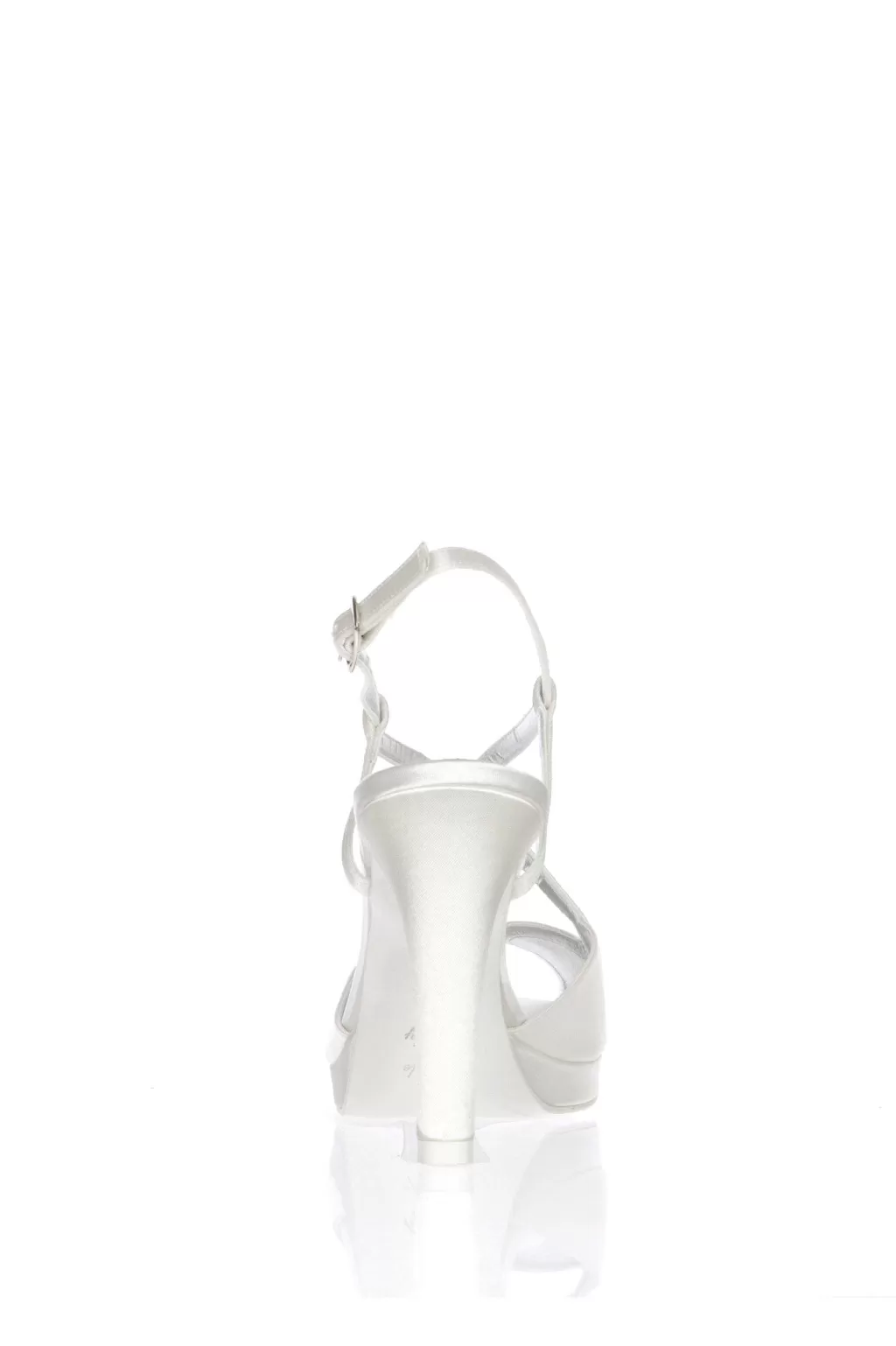 New Sandalo Sposa Bianco Seta Incrocio Swarovski Stefania 10 Sposa Sandali Sposa