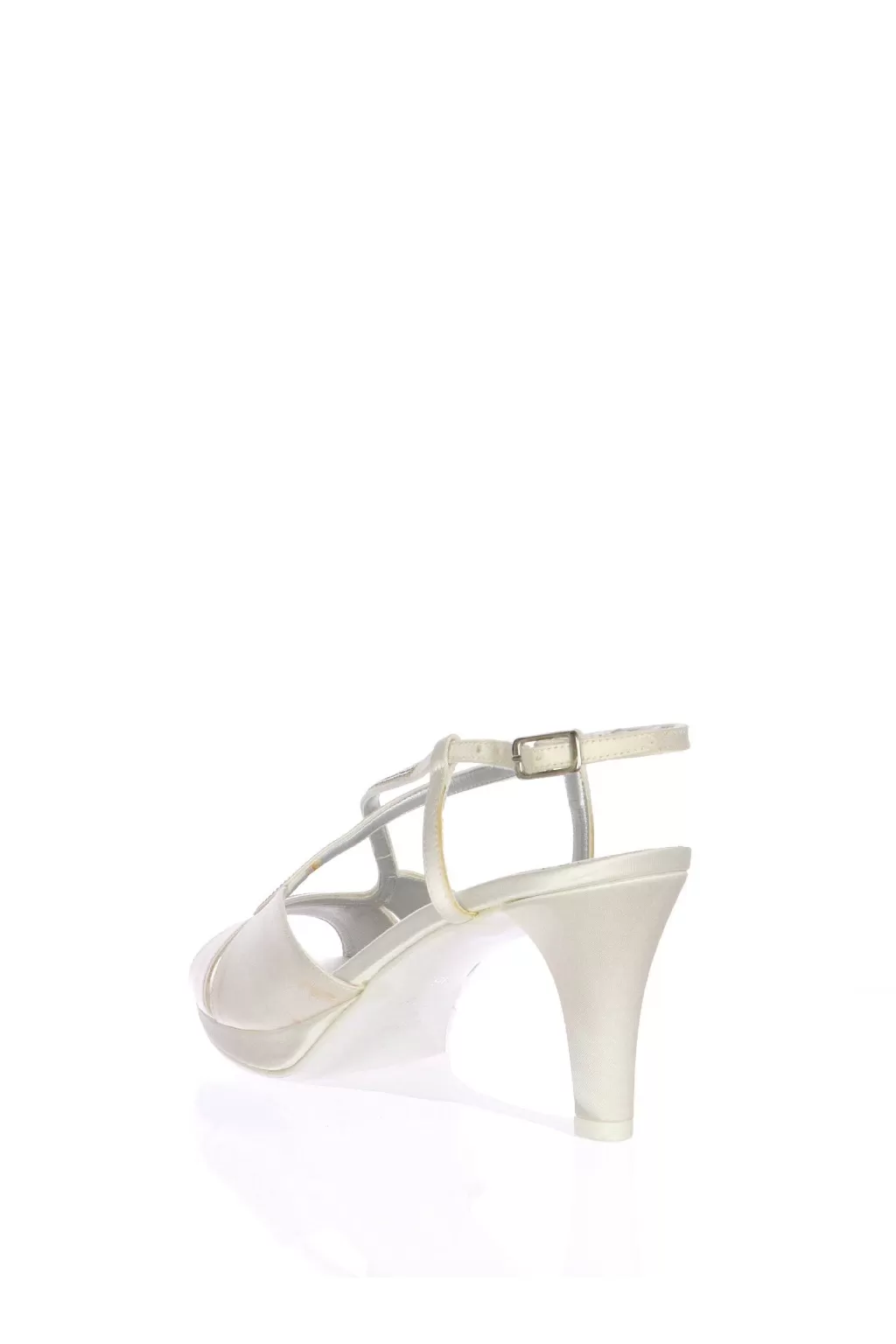 Store Sandalo Sposa Con Incrocio Di Swarovski Tacco Basso Joel 1039T7 Sposa Sandali Sposa