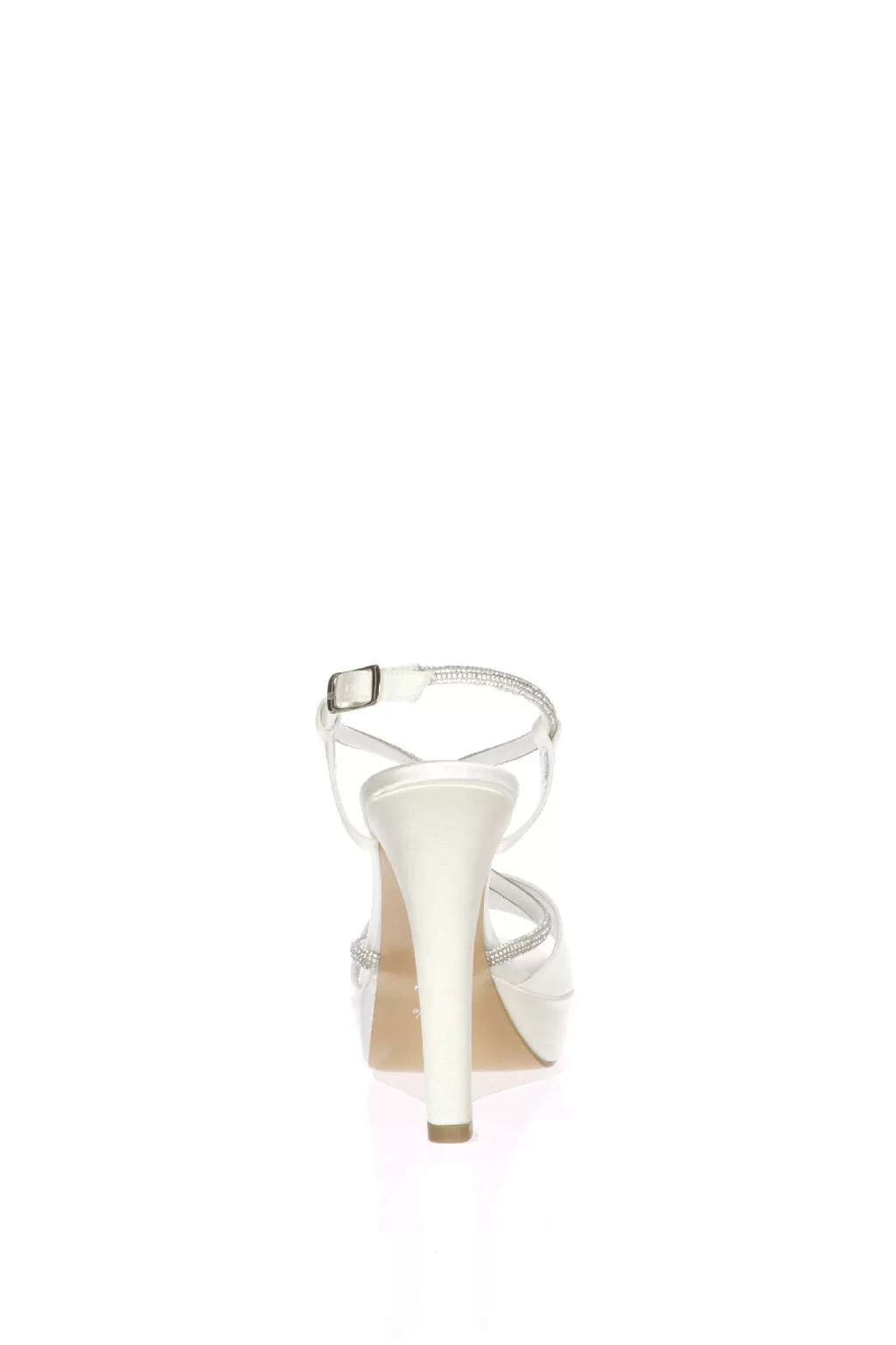 Fashion Sandalo Sposa Daisy In Raso E Swarovski Sposa Sandali Sposa