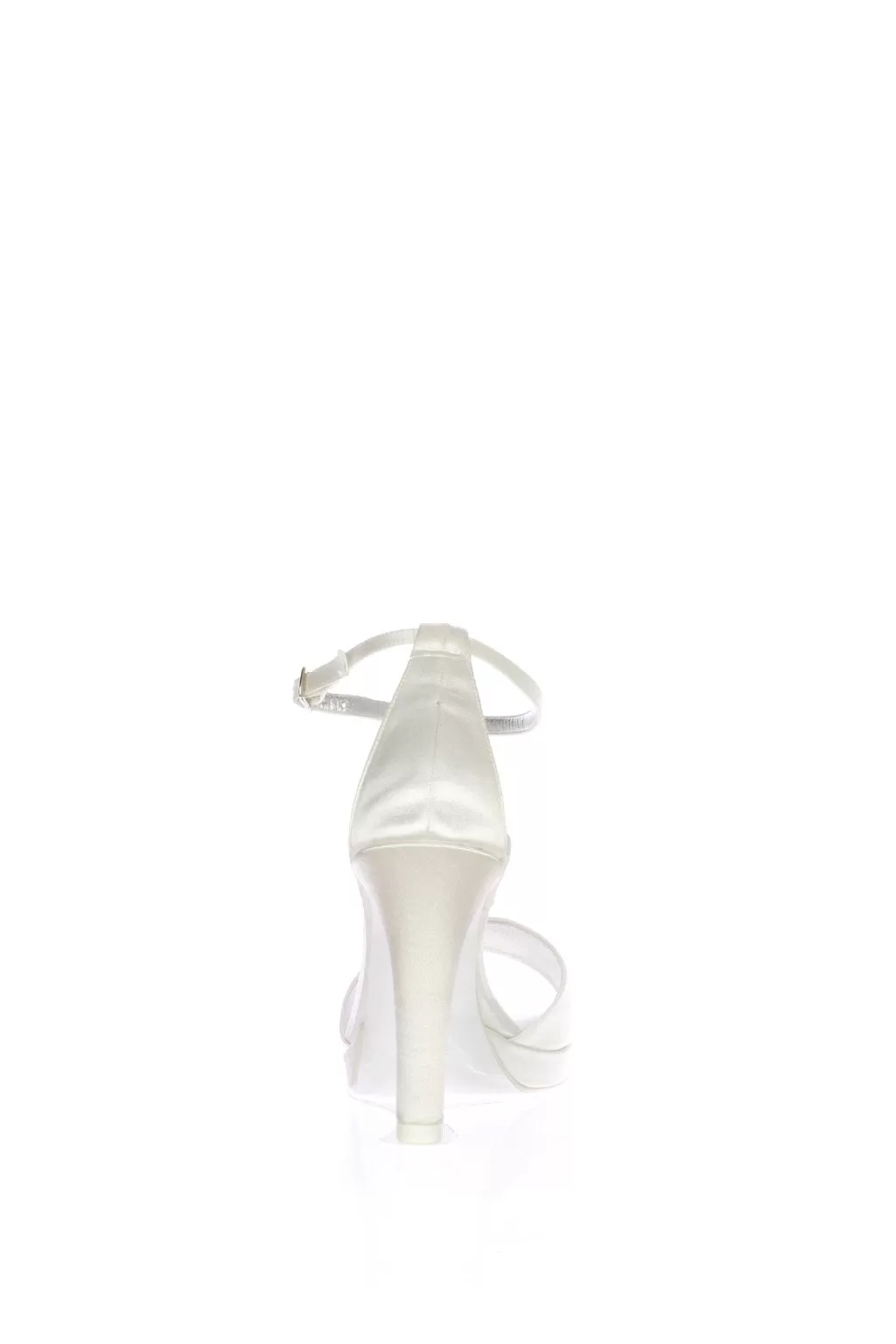 Sale Sandalo Sposa In Raso Bianco Seta Tallone Chiuso Joel Sposa Sandali Sposa