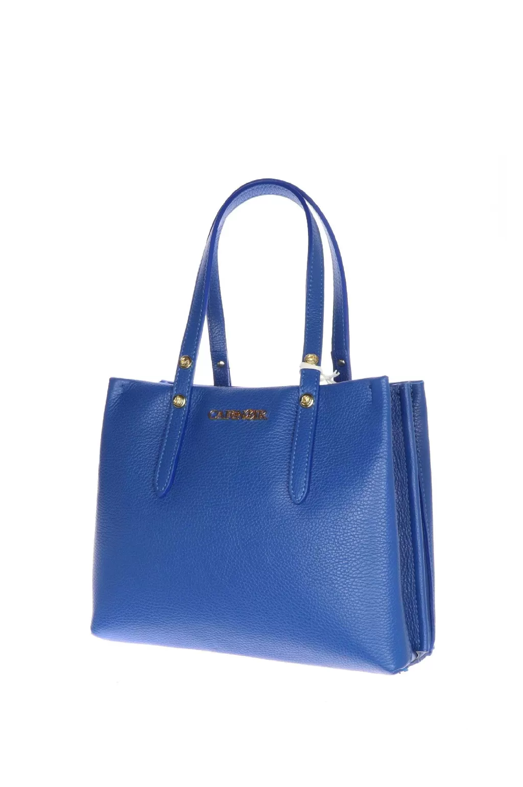 Outlet Shopping In Vera Pelle Blu Elettrico Cafenoir Accessori Donna
