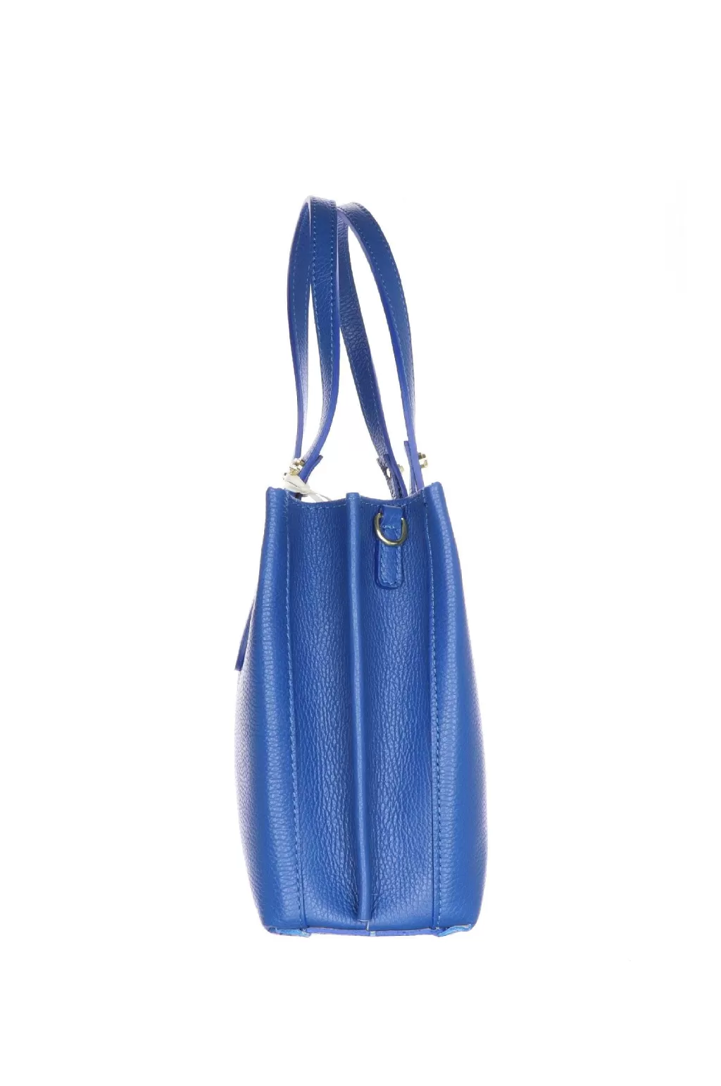 Outlet Shopping In Vera Pelle Blu Elettrico Cafenoir Accessori Donna