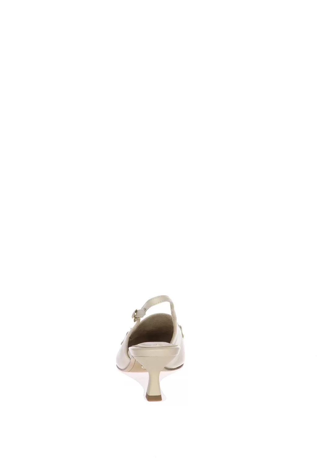Discount Slingback In Pelle Nera, Beige O Cuoio Con Fibbia Tamaris Donna Decollete E Slingback