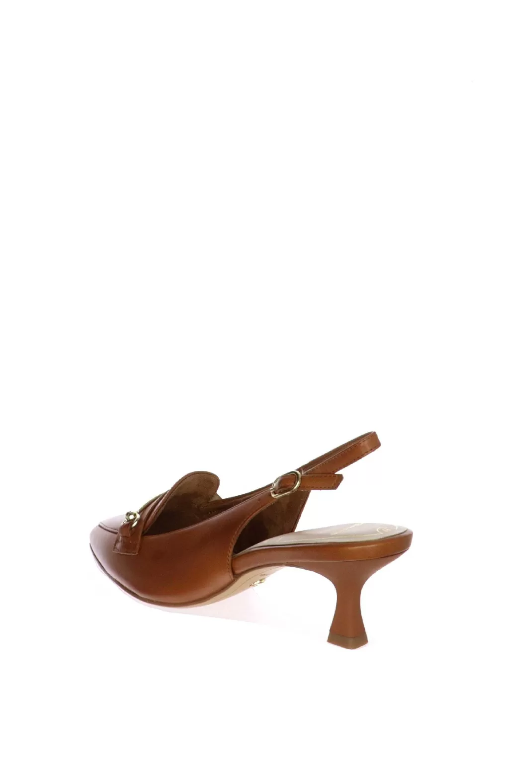 Discount Slingback In Pelle Nera, Beige O Cuoio Con Fibbia Tamaris Donna Decollete E Slingback